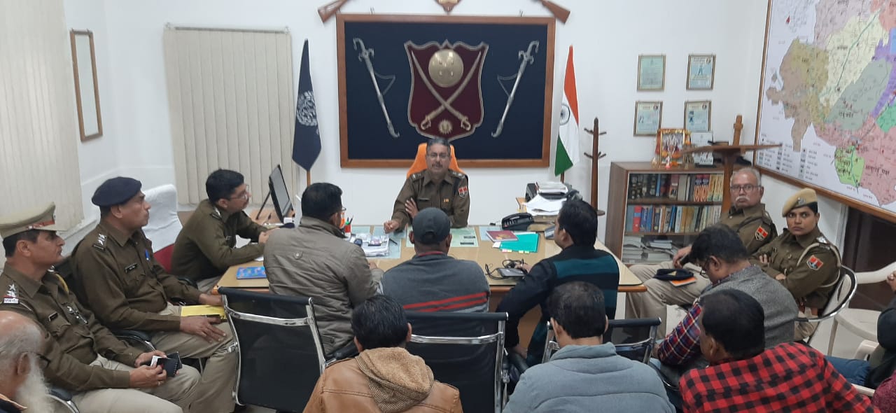 जिला पुलिस के कार्मिकों को आधुनिक हथियारो, राॅईट ड्रील का प्रशिक्षण : जिला पुलिस अधीक्षक केएम मीणा