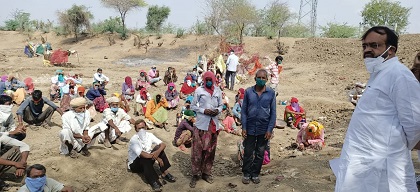 विधायक लोढा ने सिरोही पँचायत संमिति क्षेत्र का कोरोना काल मे किया तूफानी दौरा