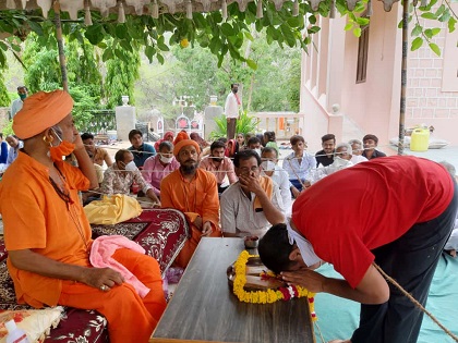 गुरु पूर्णिमा पर देवालय रहे सुने सुने, कोरोना के खौफ मे आमजन