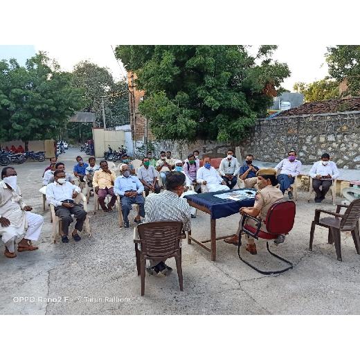 त्योहारों के मद्देनजर सिरोही कोतवाली में सीएलजी की बैठक का हुआ आयोजन
