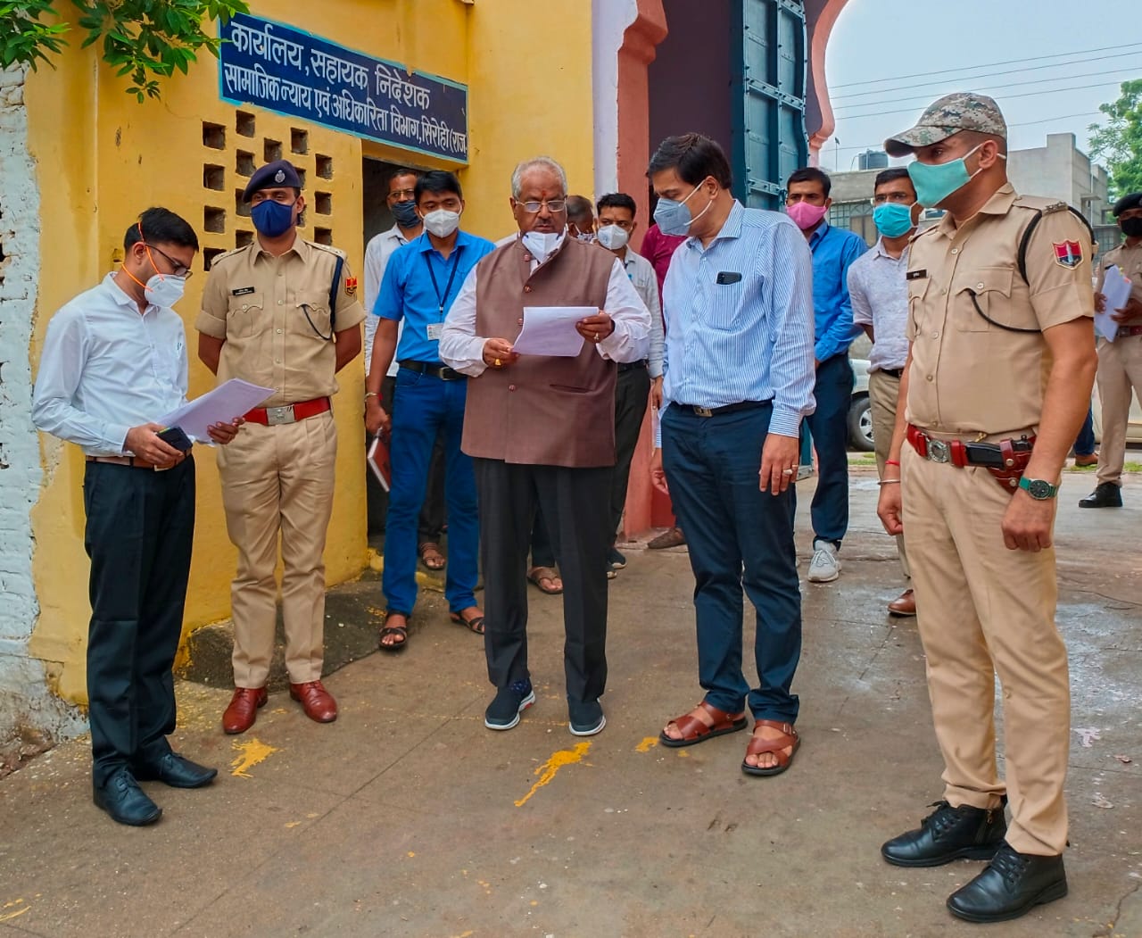 राजस्थान राज्य मानव अधिकार आयोग के अध्यक्ष गोपालकृष्ण व्यास ने की सिरोही सर्किट हाउस में जन सुनवाई