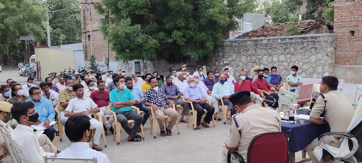 सिरोही कोतवाली में सीएलजी की बैठक एसपी डीएस यादव की अध्यक्षता में सम्पन्न।, सिरोहीवाले, सिरोही समाचार