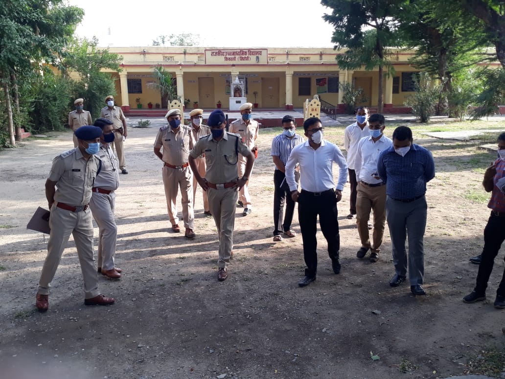 जिला कलक्टर और पुलिस अधीक्षक आज आबूरोङ पंचायत क्षेत्र के दौरे पर।, सिरोहीवाले, सिरोही समाचार